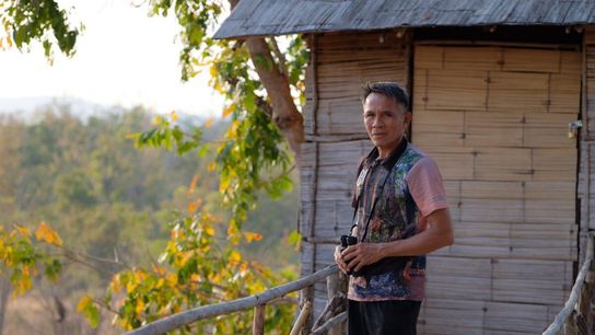 Boonlert Tianchang lives in the buffer area and leads a community-based ecotourism initiative focused on tours to see wildlife in the buffer area. Boonlert Tianchang lives in the buffer area and leads a community-based ecotourism initiative focused on tours to see wildlife in the buffer area.
