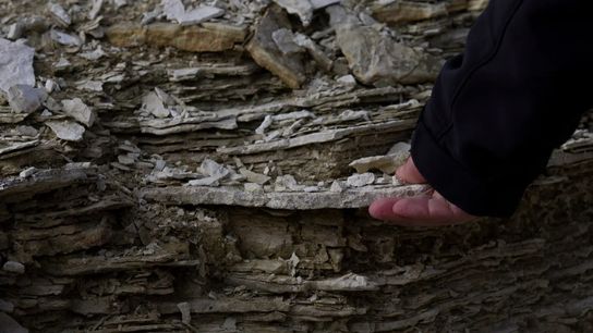 Slabs of lithium boron found beneath Esmeralda County, Nevada. Slabs of lithium boron found beneath Esmeralda County, Nevada.