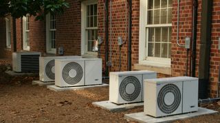 Yes, Heat Pumps Slash Emissions Even if Powered by a Dirty Grid (Columns). Photo by Credit: <a href="https://www.rawpixel.com/image/5945960">RawPixel</a>