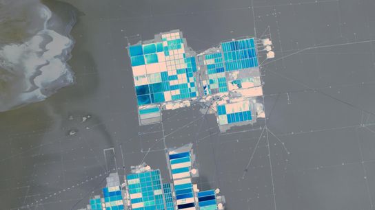 Engineering a Cleaner Way to Extract Lithium. Photo by NASA/METI/AIST/Japan Space Systems, and U.S./Japan ASTER Science Team